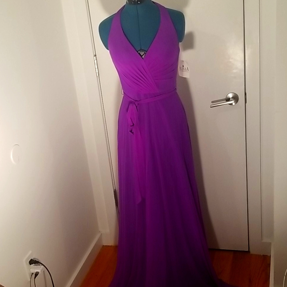 Purple dress